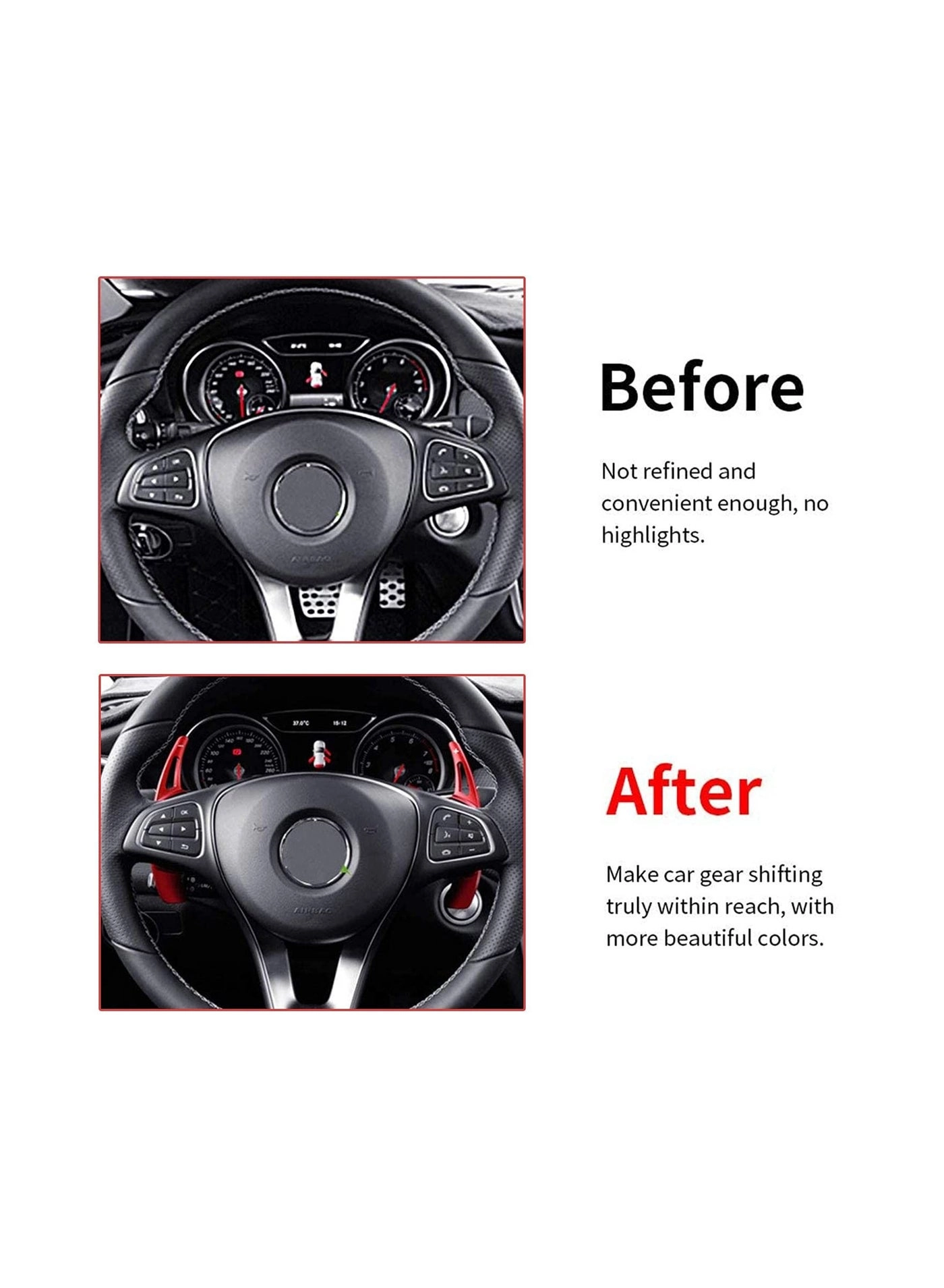 Steering Wheel Paddle Shifter Extension