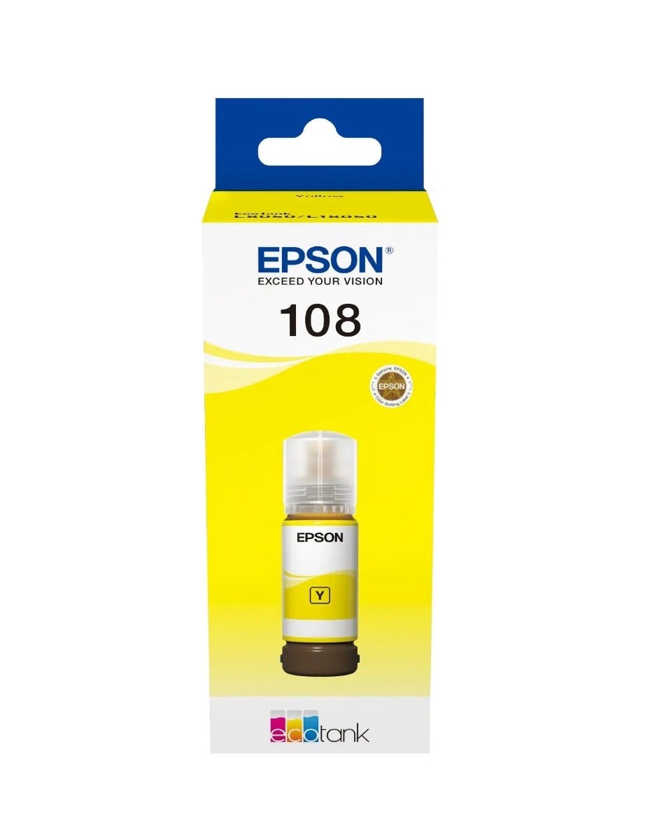 Epson 108 Standard Yield Yellow