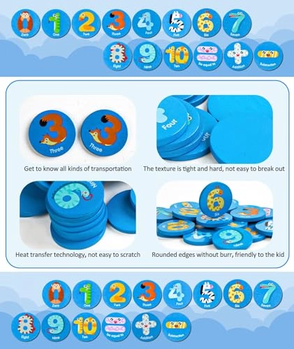Memory Matching Game Dinosaur - 4 5 6 Years Old 24Pcs
