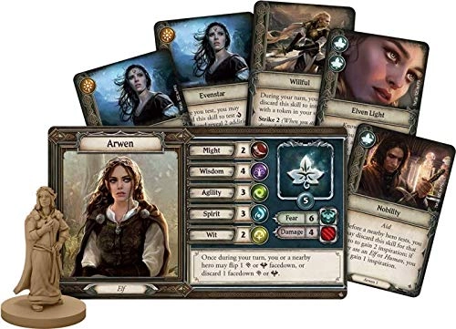 The Lord of the Rings: Journey through Middle Earth: Dark Paths - Card Game (German)