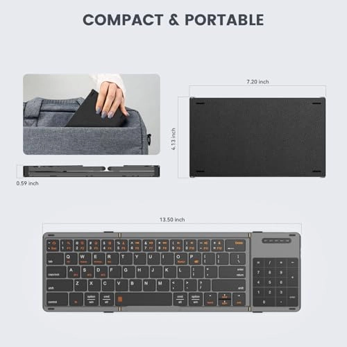 Foldable Keyboard - Bluetooth
