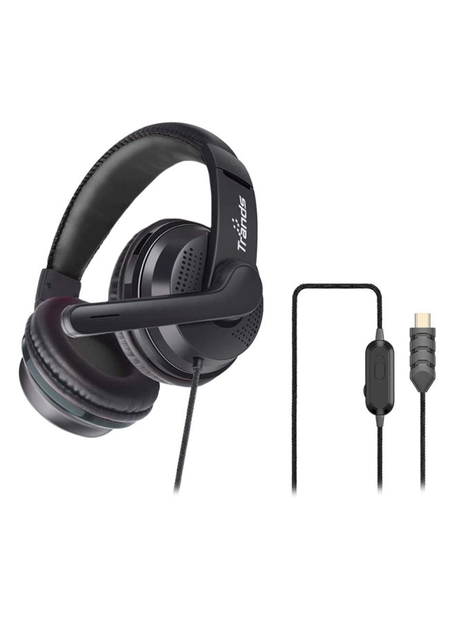 Trands TR-HS998-BK - Wired Headphone