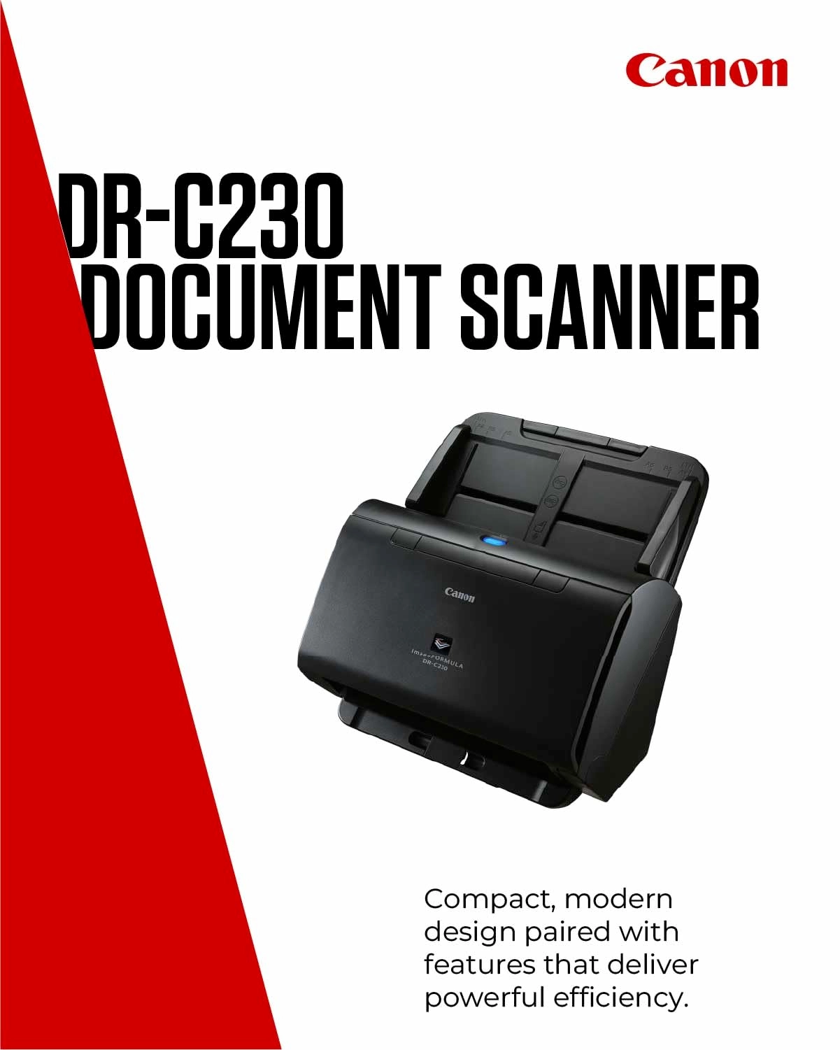 imageFORMULA DR-C230 - Hi-Speed USB 2.0