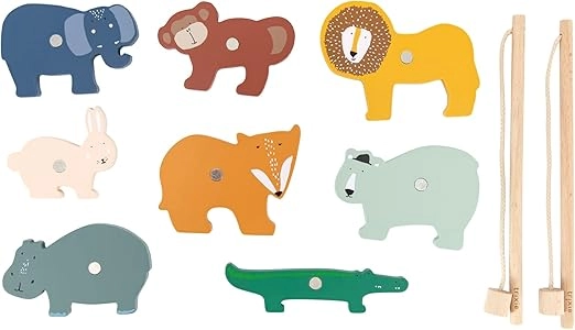 TRIXIE Wooden Fishing Game - Suitable for 18 months and above