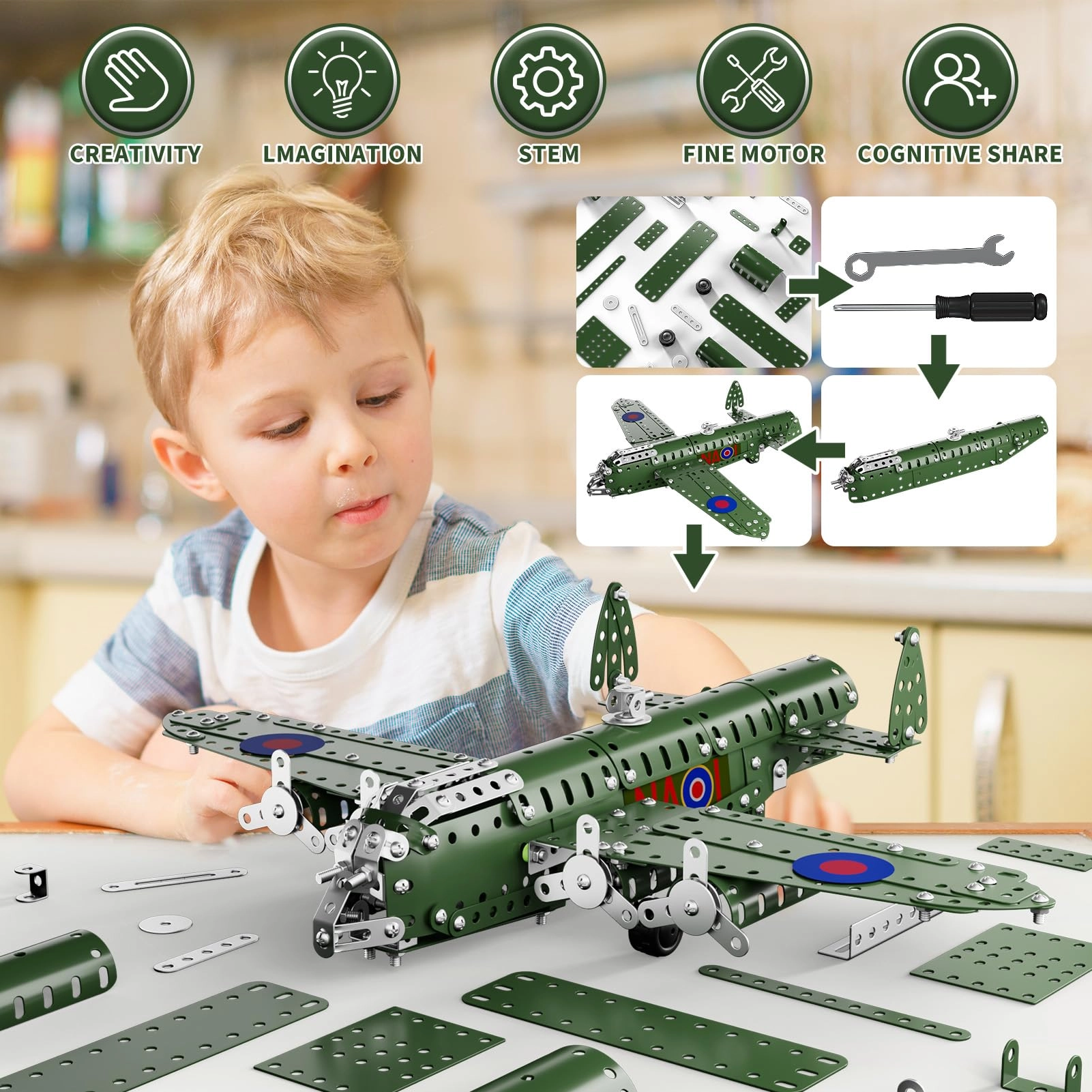 Model Airplane Set (8805) - Robot