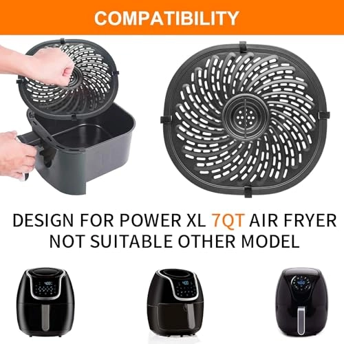 Air Fryer Grill Pan - Stainless Steel