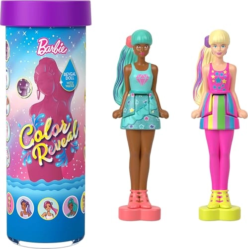 Color Reveal Doll + Cutie Reveal Doll + Pop Reveal Doll - Ages 4+