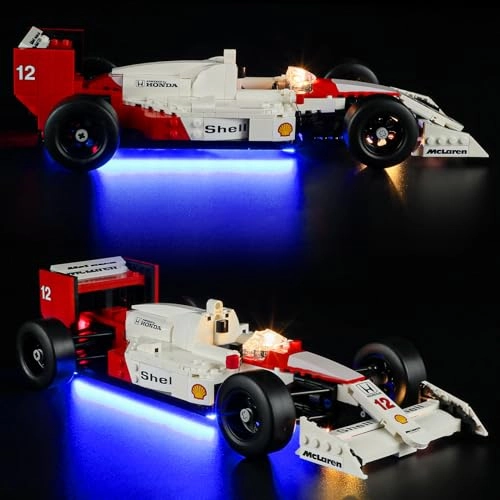 Led Lighting Kit for Lego-10330 McLaren MP4/4 & Ayrton Senna - Warm White