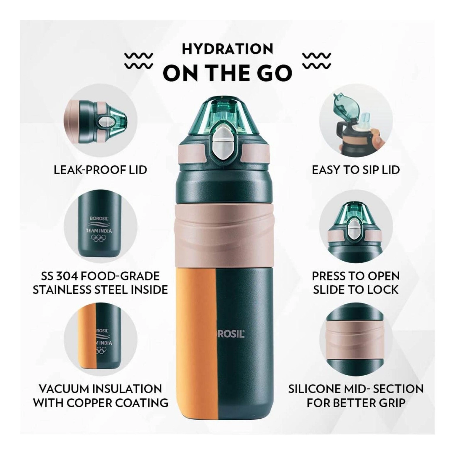Vacuum Sip Bottle - 560ml
