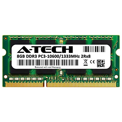 DDR3 1333MHz PC3-10600 204-Pin SODIMM - 8GB
