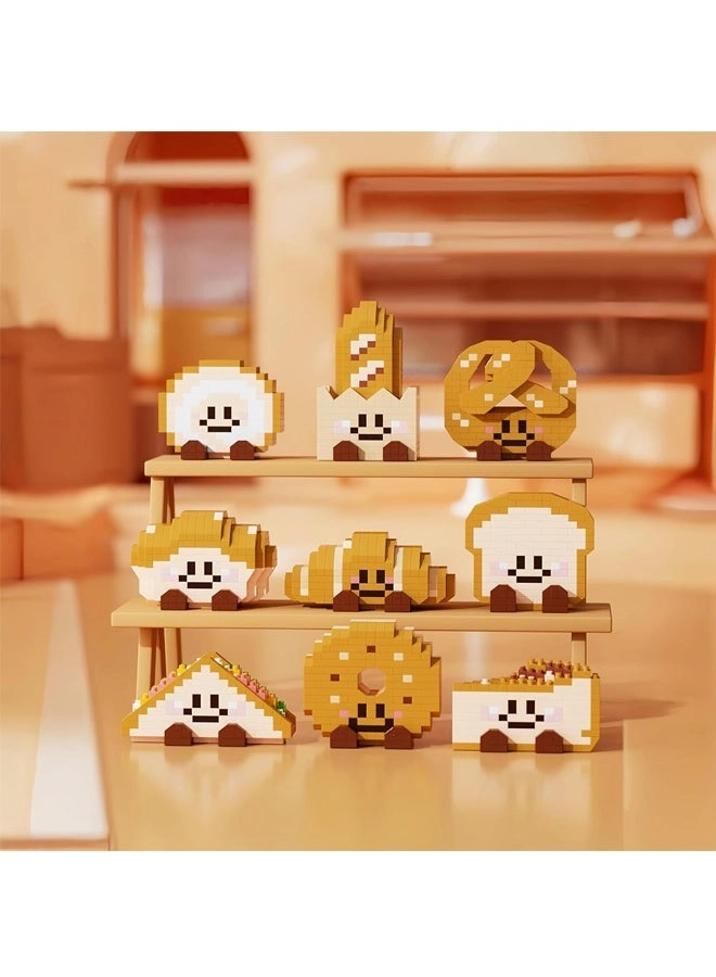 Mini Building Blocks - 9 Sets Baking theme