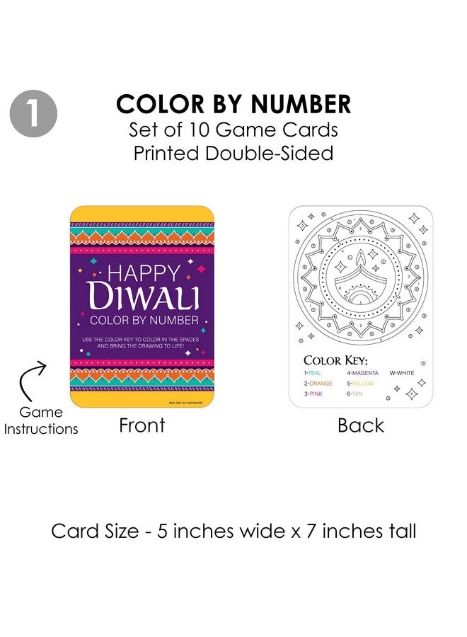 Happy Diwali - 4 Festival of Lights 10 Cards Each Bundle
