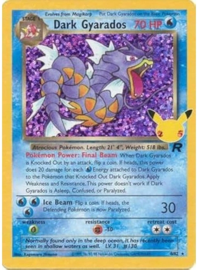 Pokémon Dark Gyarados 8/82 - Celebration Holo