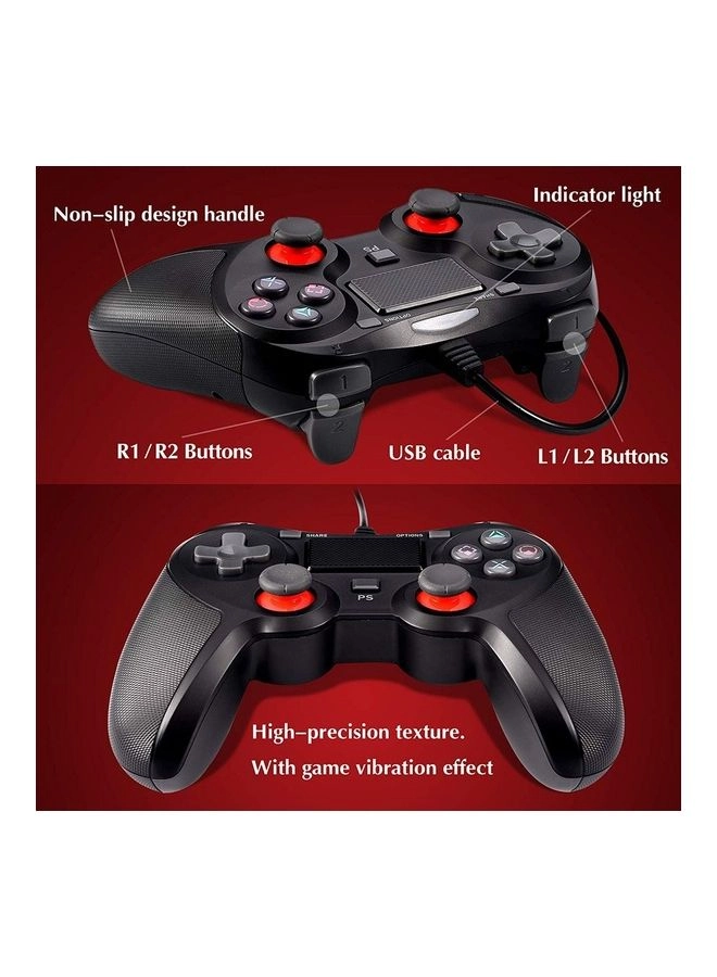 Compact Wired Controller (PS4) Camo Green