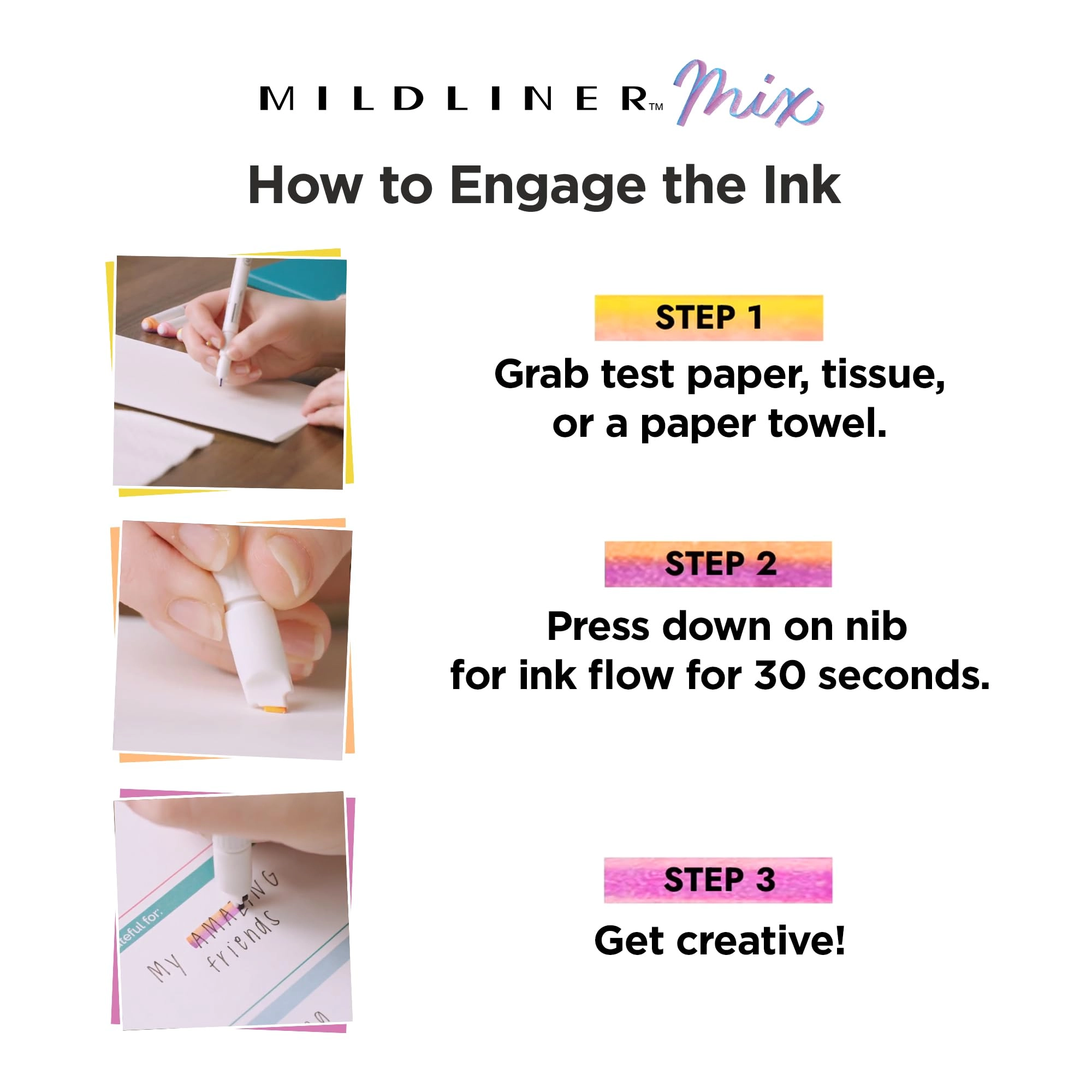 Mildliner Mix - Assorted Chisel