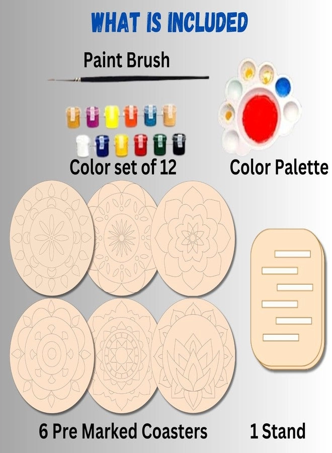 Mandala Art Kit - 6 piece(s)