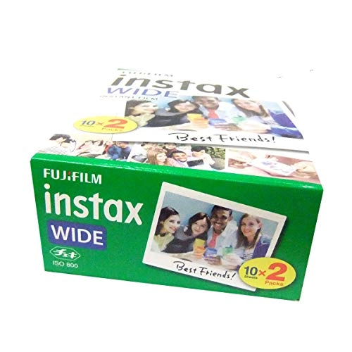Instax Wide - Set of 5 Boxes of 20 Reels (100 Photos Wide Format)