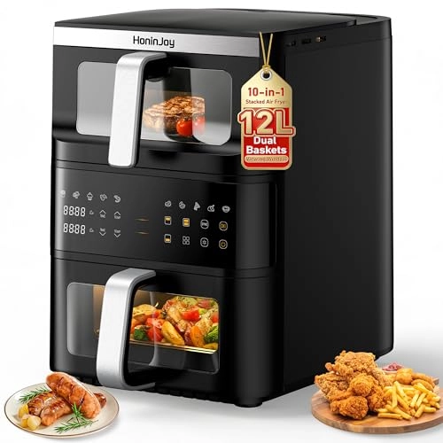 Double Basket Airfryer 4+8L MTD-002A