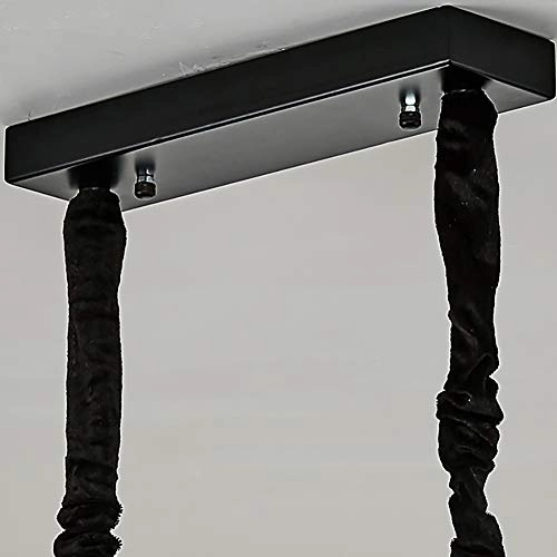 E14 American Rectangular Crystal Chandelier - 8 light sources 80*27*35cm