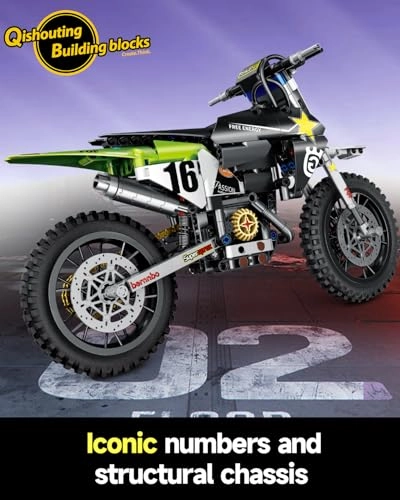 Off-Road Dirt Motorcycle - Building