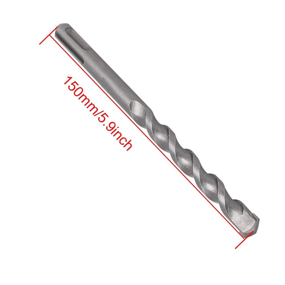 Carbide Tipped Masonry Impact Concrete Drill Bit SDS-Plus Rotary Hammer Bit - 10mm
