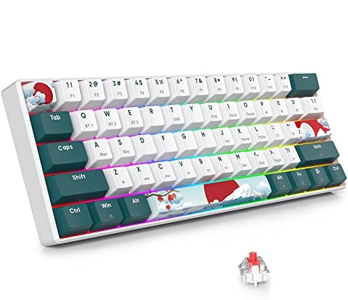 60% Wireless Mechanical Keyboard -  Wired/Wireless