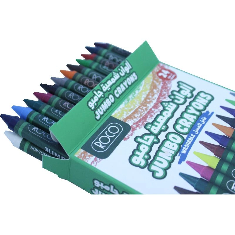 Wax Crayon - 12 Colors