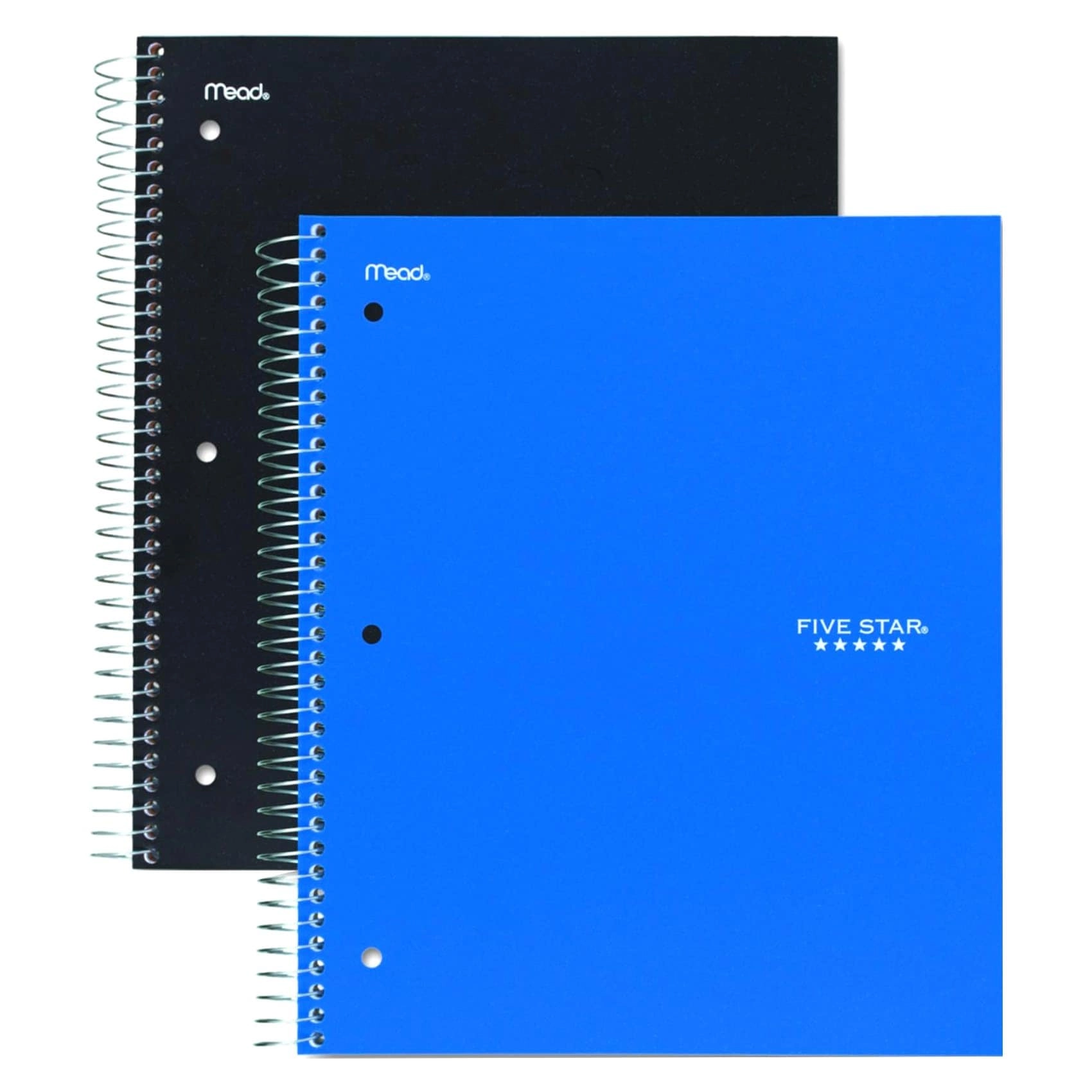 3 Subject Notebook Spiral - Lined 150 Sheets