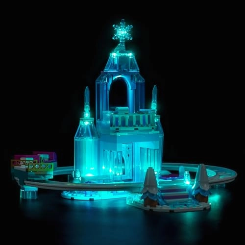 Light kit Compatible with 43281 Elsa's Ice Castle & Snow Ride Adventure - LED USB powered
