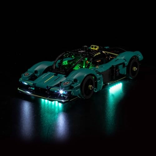 LED Light Set - Compatible with Lego 42208 Aston Martin Valkyrie Battery & USB