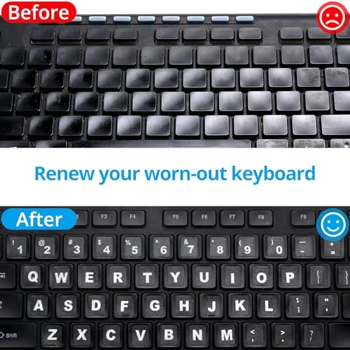 Keyboard Stickers - English