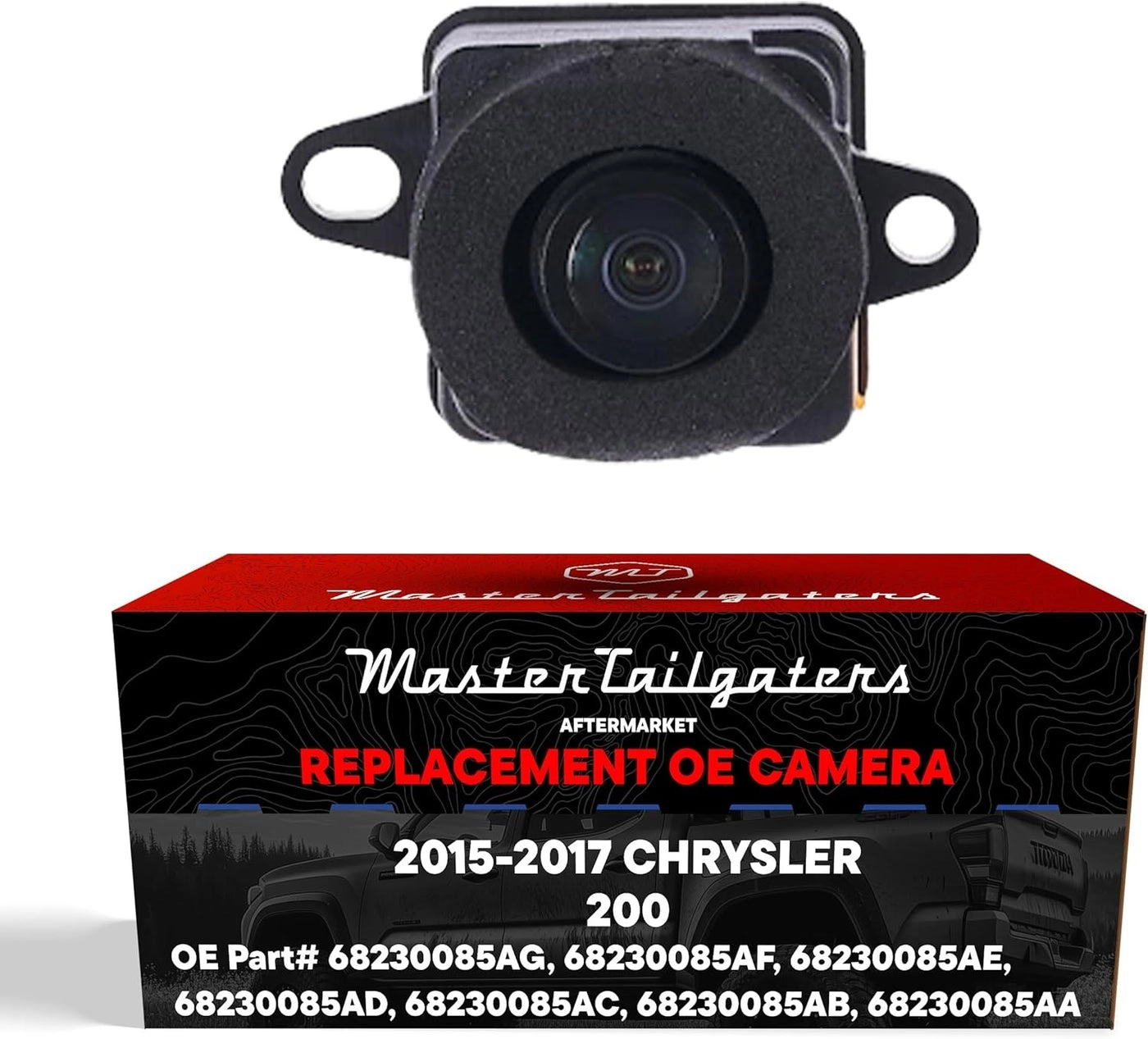 Master Tailgaters Car Reverse Camera - Wired 600 TV lines