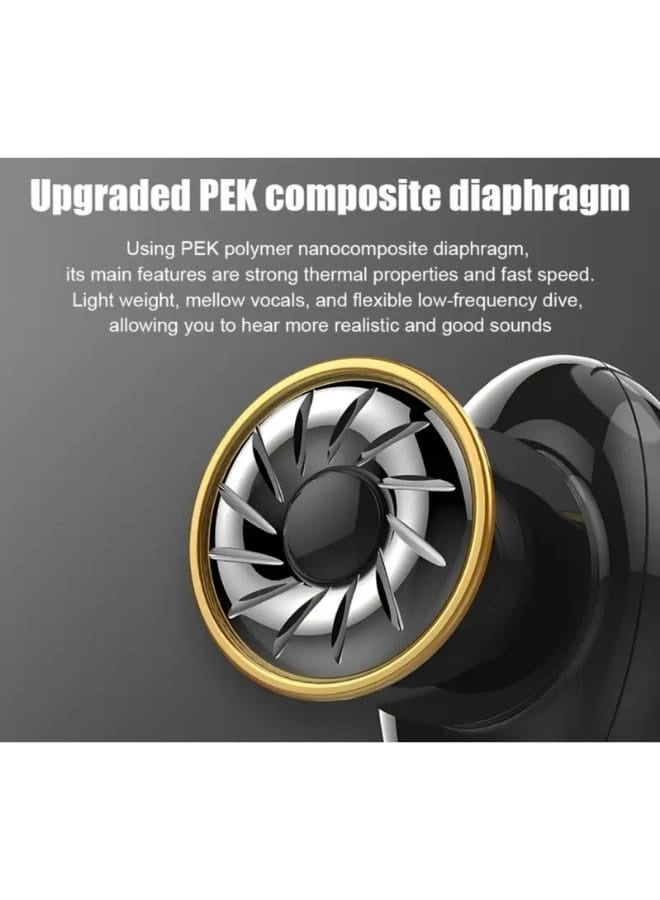 Type-C In-Ear Earphones - Wired Earbud