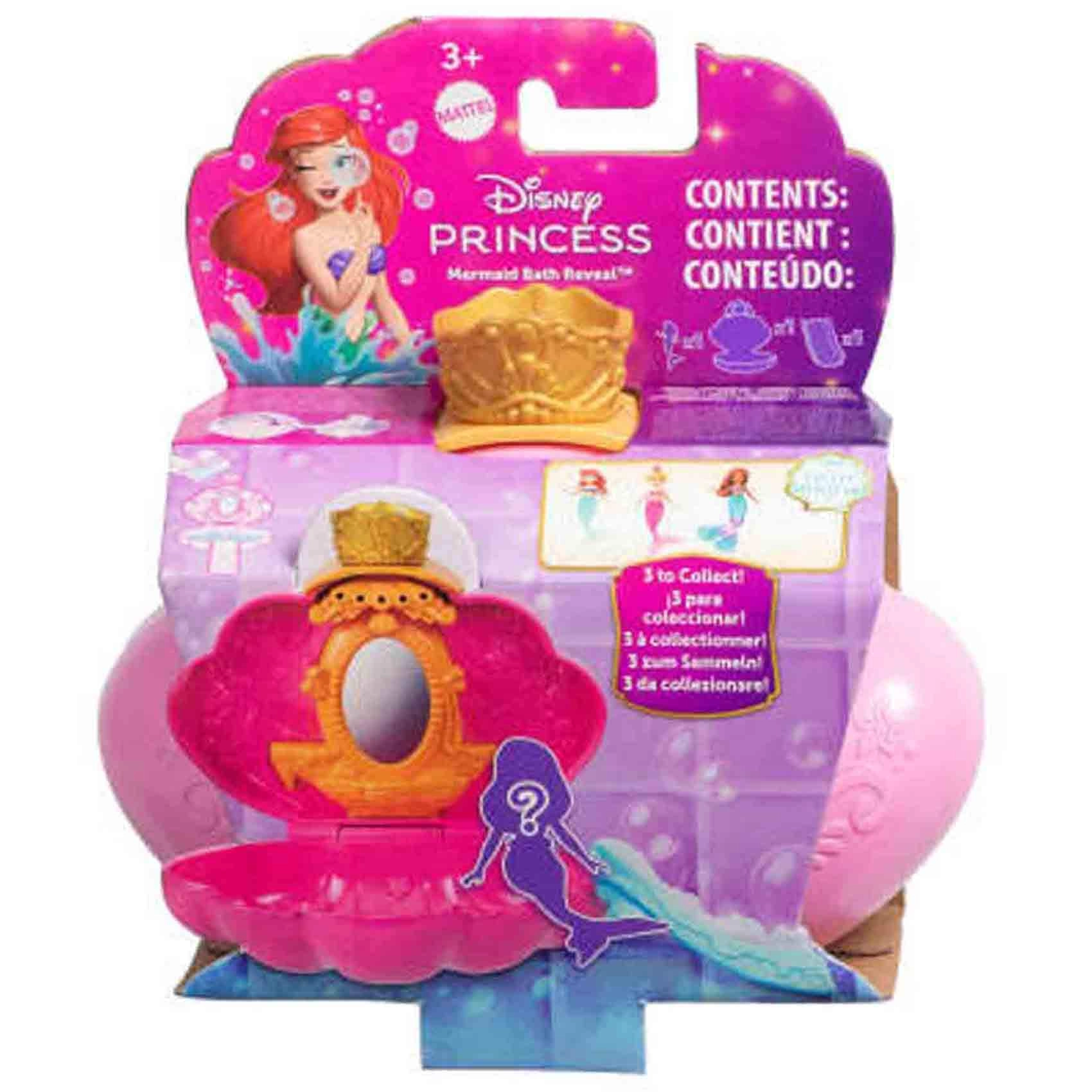 Mattel Ariel Bath Time Doll - water-safe rooted red hair
