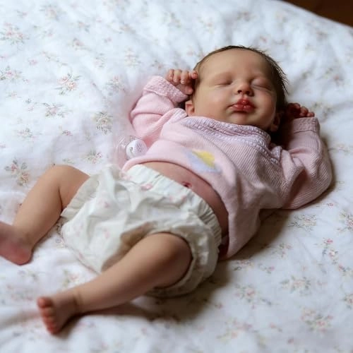 LOULOU Reborn Baby Doll - 20 Inch Vinyl Girl Ages 3+
