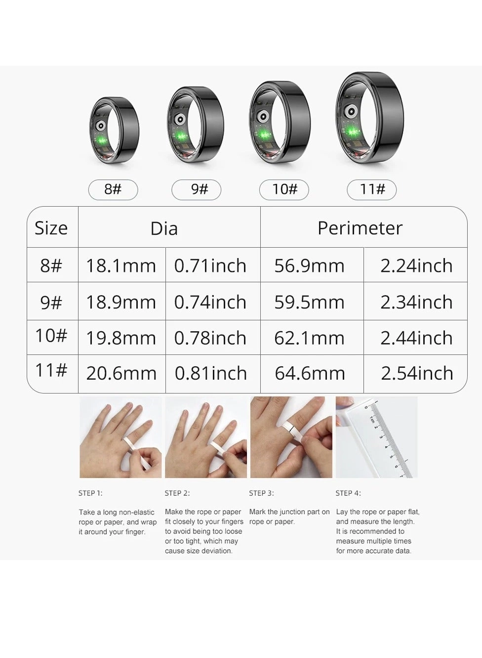 Smart Ring - Size 9
