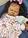 Reborn Baby Doll - 19 in Silicone Girl African American