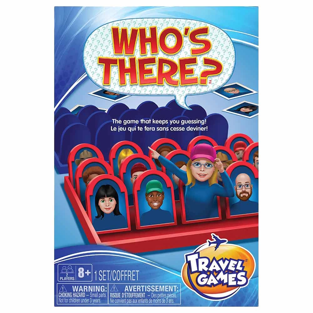 TCG Who's There Travel Game - Suitable for 6 to 12 yrs