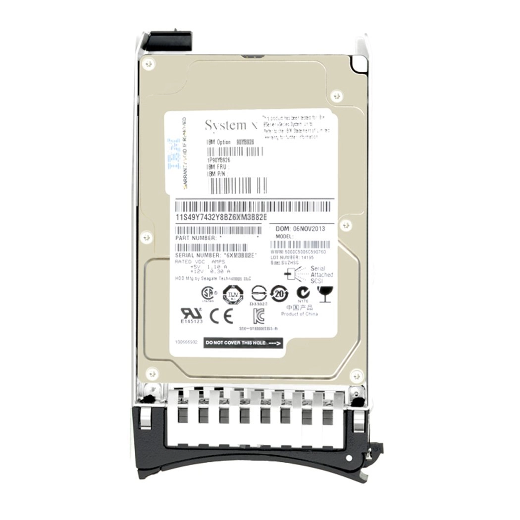 2.5" 10000rpm SAS 6Gb/s (90Y8877) - 300GB