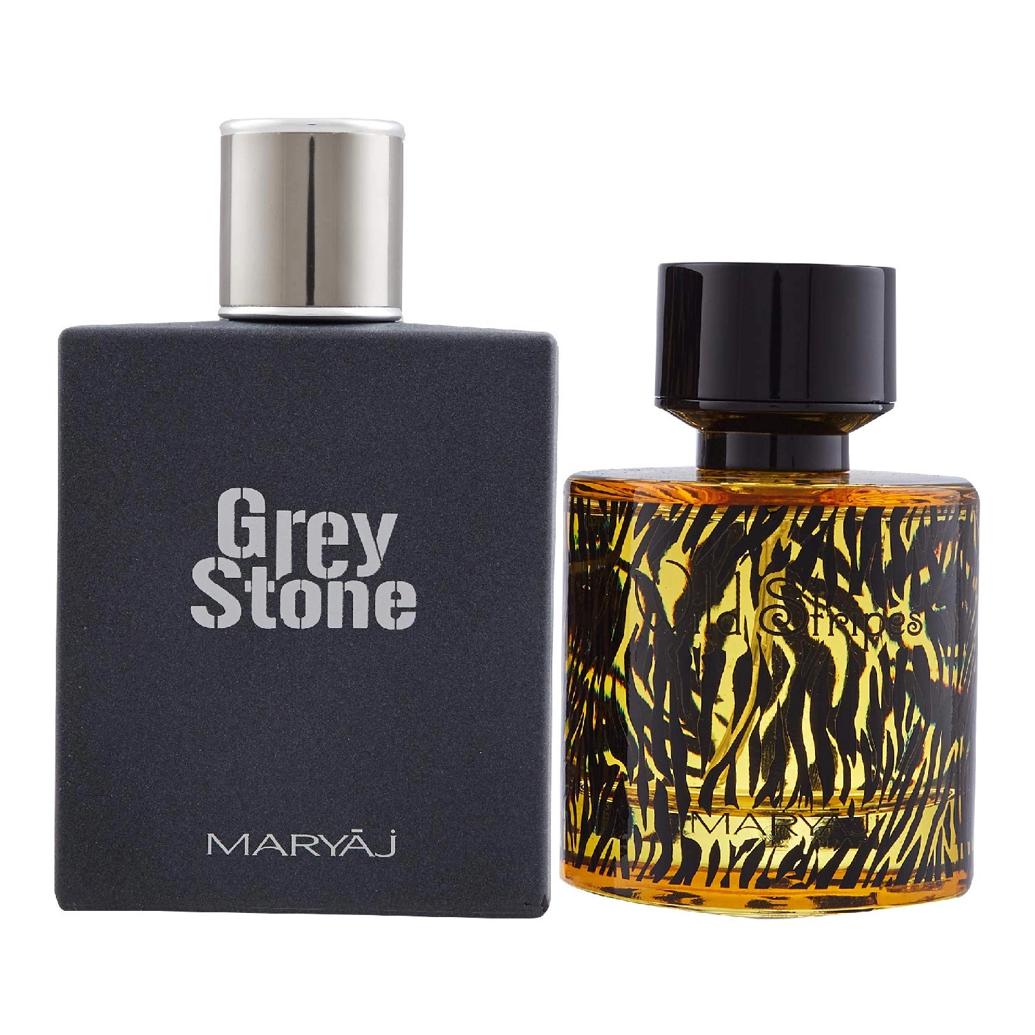 Ajmal Perfume Wild Stripes Eau de Parfum - 100ml + Grey Stone Eau de Parfum - 100ml + 2 Parfum Testers FREE
