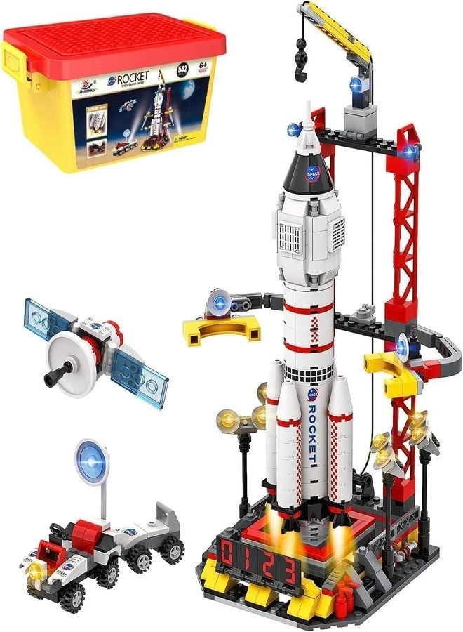SRCTOY City Space Rocket - 542 pcs