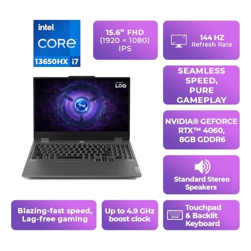 LOQ 15IRX9 - 15.6'' Core i7-13650HX 24GB DDR5 512GB SSD