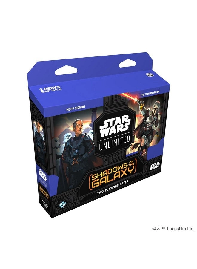 Star Wars: Unlimited Shadows of The Galaxy Starter Set - Trading Card Game