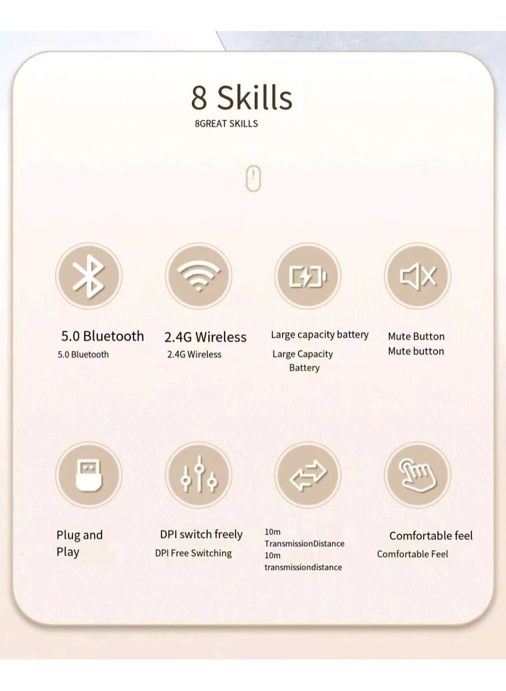 Q15 6-Button Gaming Mouse - Wireless