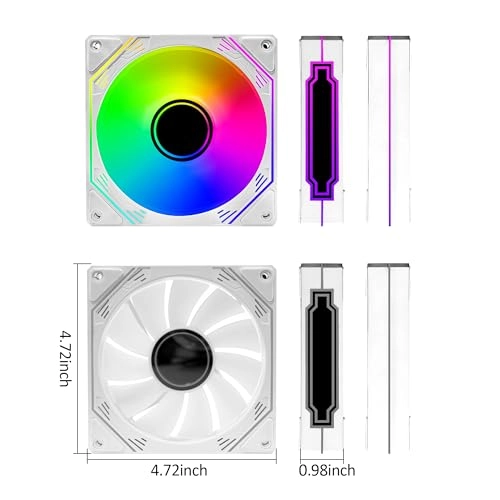 Infinity Mirror Fan - 3-Pack 120mm