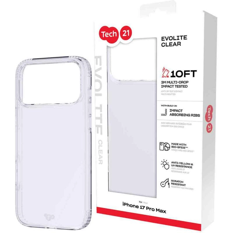 EvoLite Case Clear Bio TPU for iPhone 16