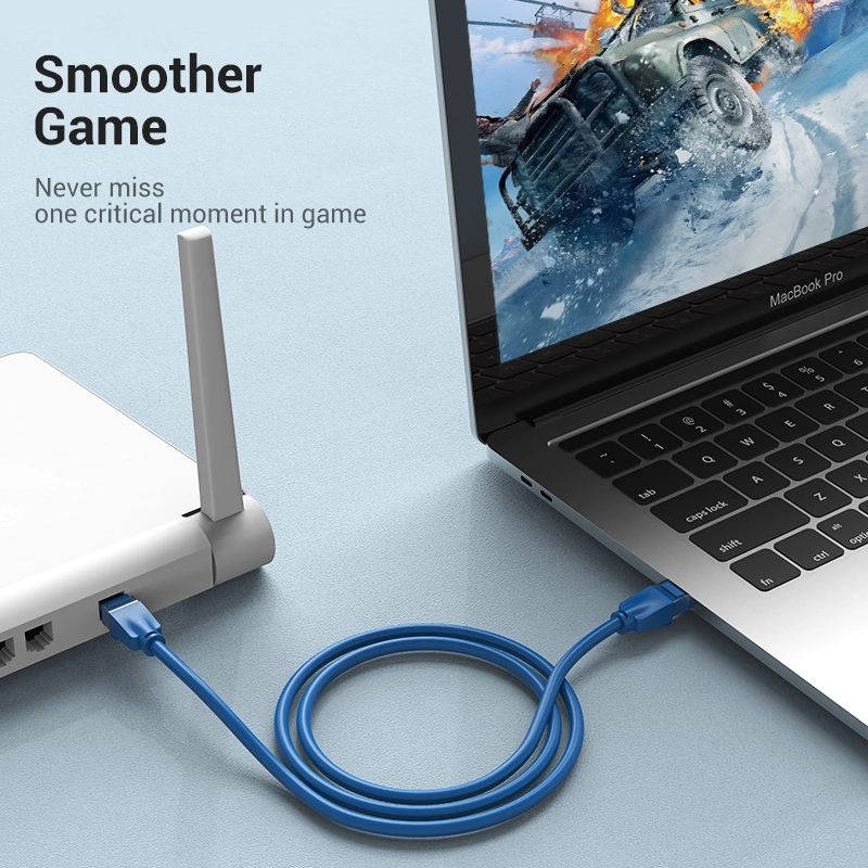 LAN UTP Cat.6 Patch Cable - 2M