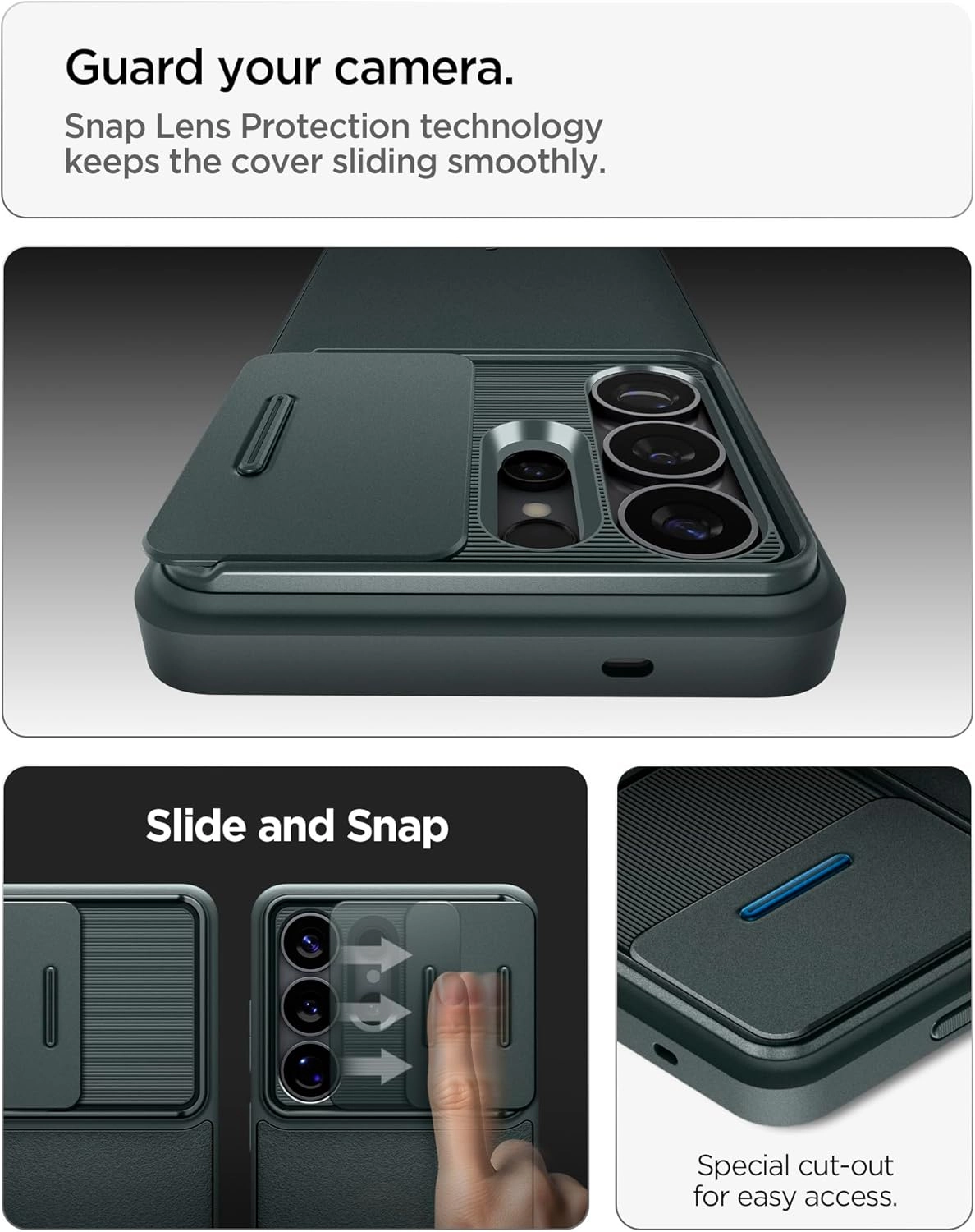 Optik Armor Case for Samsung Galaxy S26 Ultra - Polycarbonate, Thermoplastic Polyurethane