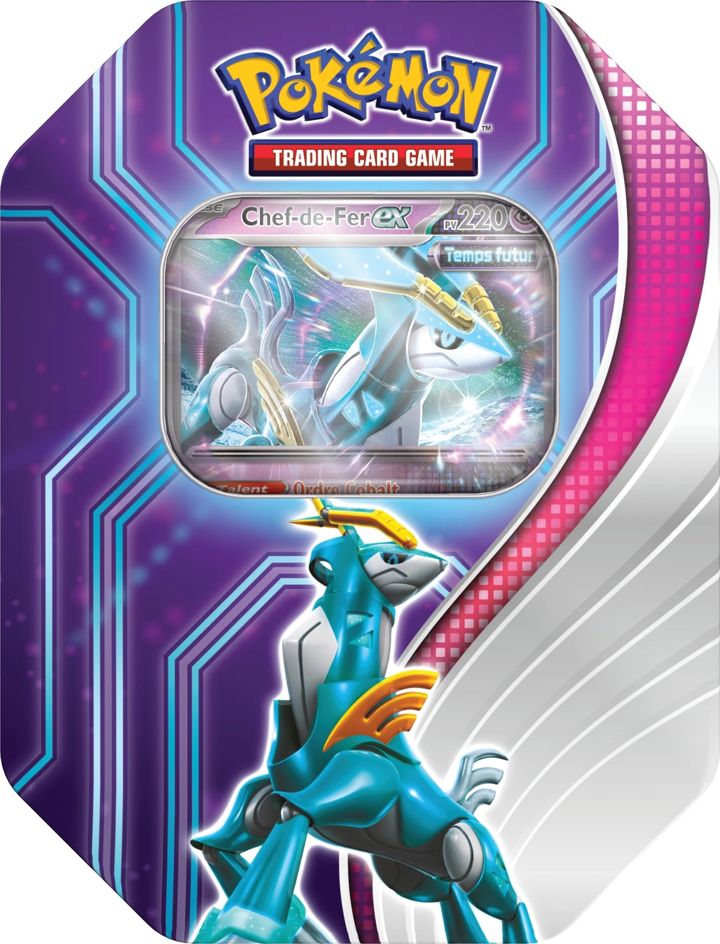 Pokmon Destinée Paradoxe - 1 Glossy Promo Card 4 Boosters French