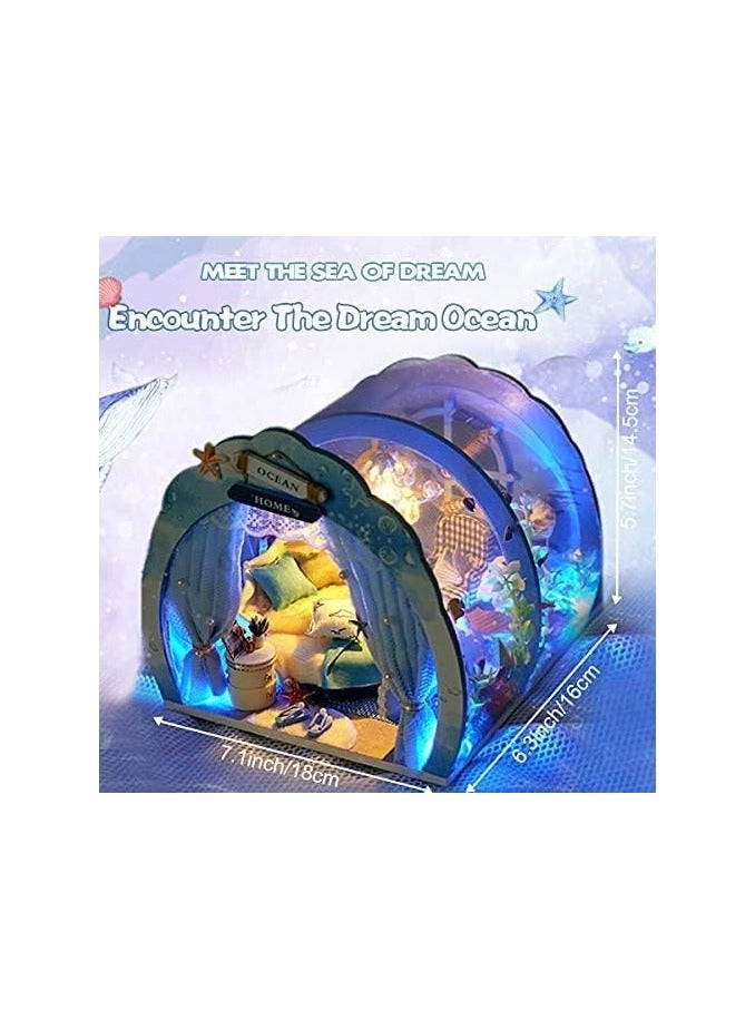 Miniature Dollhouse Kits - Mermaid Princess 1:24 Scale